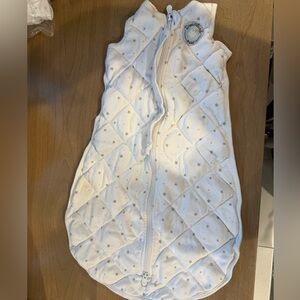 Cozy White Quilted Kids Pajama Sleep Sack